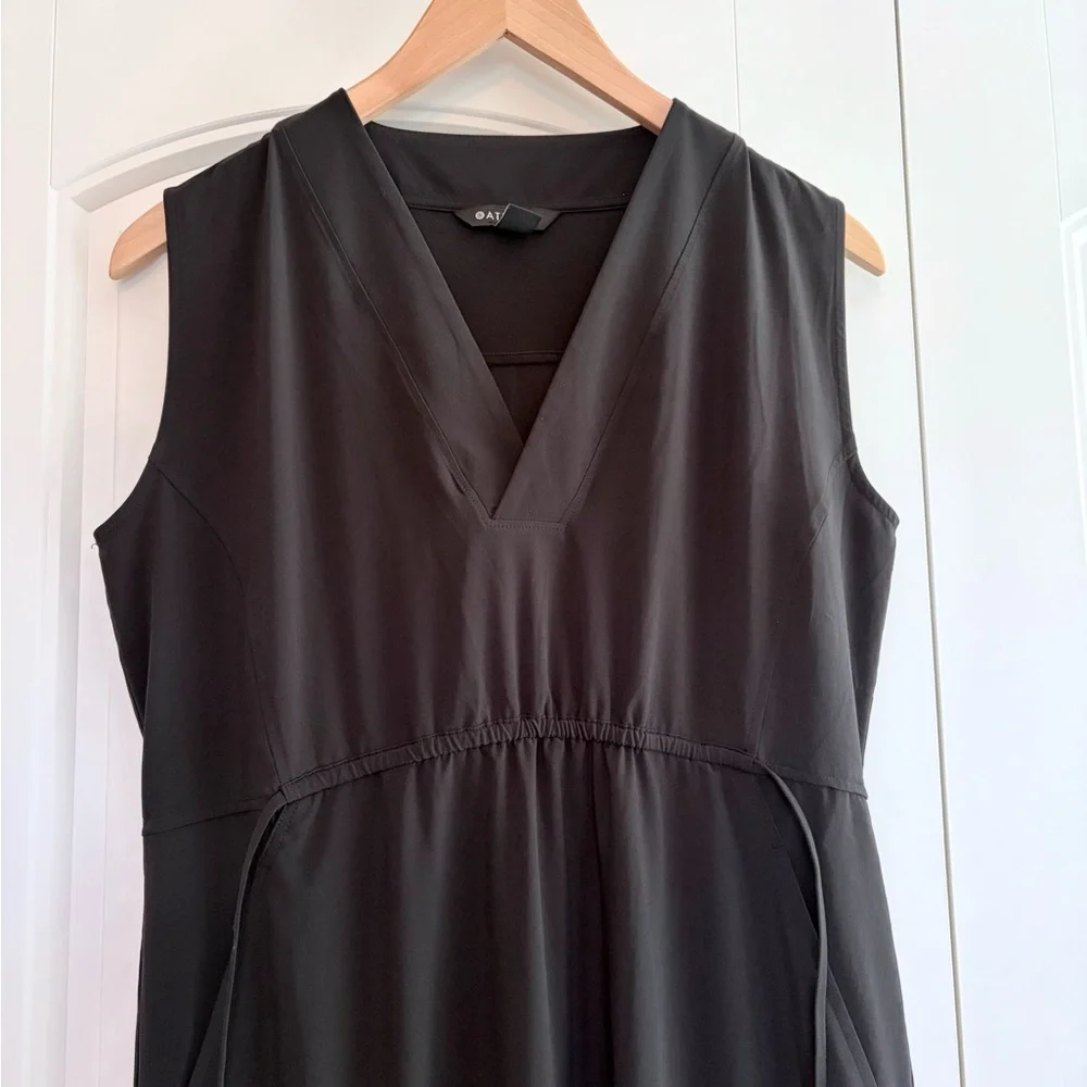 ATHLETA Women's Size XS Marlow Maxi Dress Black Lightweight‎ Sleeveless